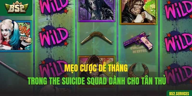 Mẹo cược dễ thắng trong The Suicide Squad dành cho tân thủ