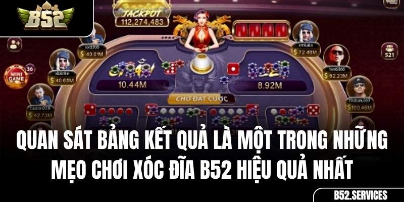 Bảng kết quả thống kê các ván cược Xóc Đĩa B52 với cầu bệt Chẵn