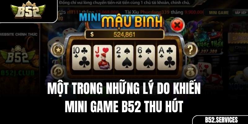 Chơi mini game B52 song song với một game bài khác