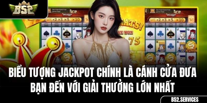 Màn hình hiển thị chiến thắng Jackpot trong game Đại Chiến B52